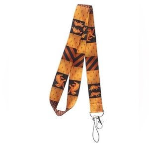 Harry Potter Hufflepuff Lanyard Keychain